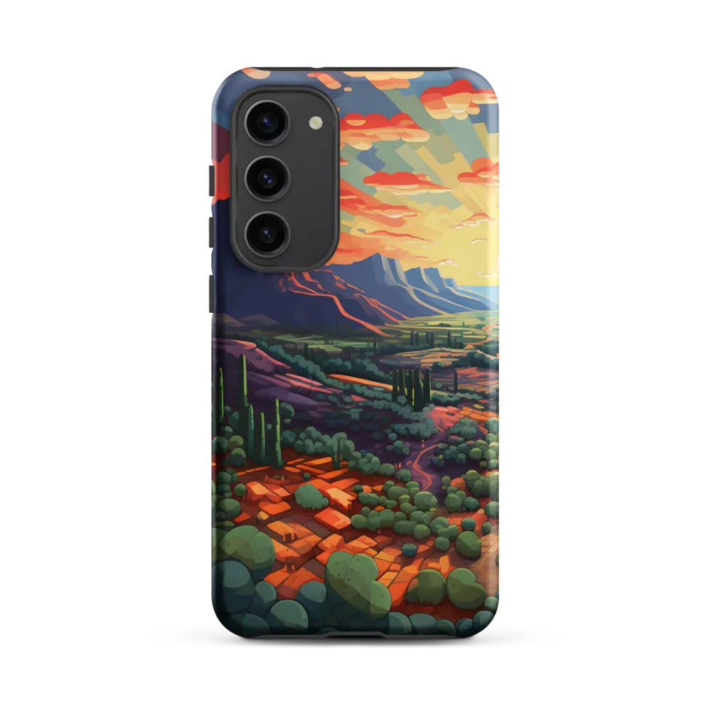 Desert Serenity at Dusk | Phone Case |  S23 Plus | Tough Case | Matte