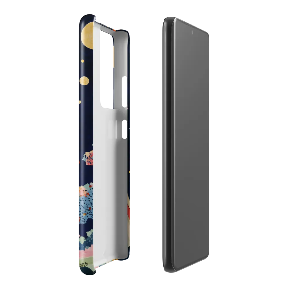 Cosmic Dreams: The Rocket's Journey | Phone Case |  S21 Ultra | Snap Case | Glossy