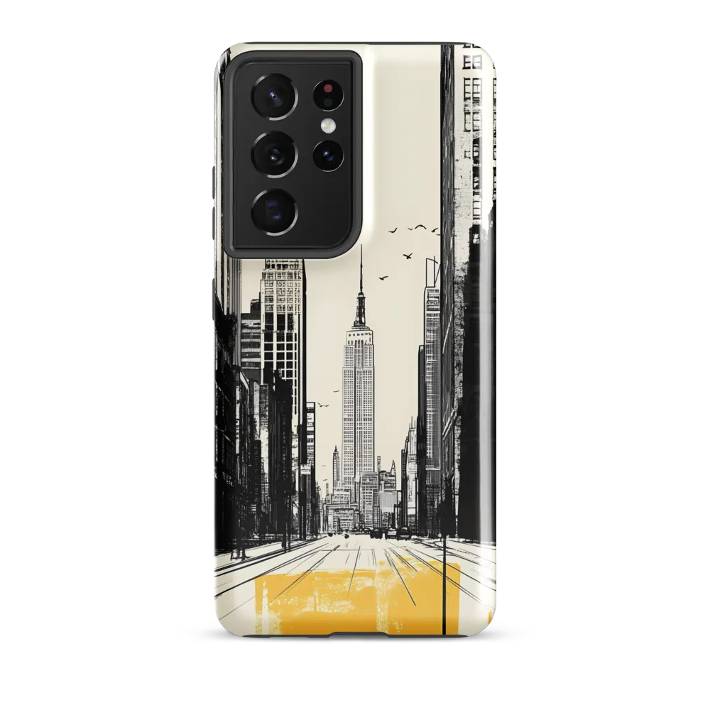 Urban Serenity: Empire State Reflection