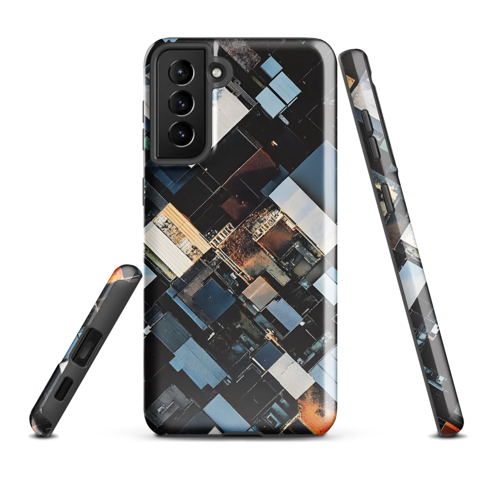 Urban Mosaic from Above
