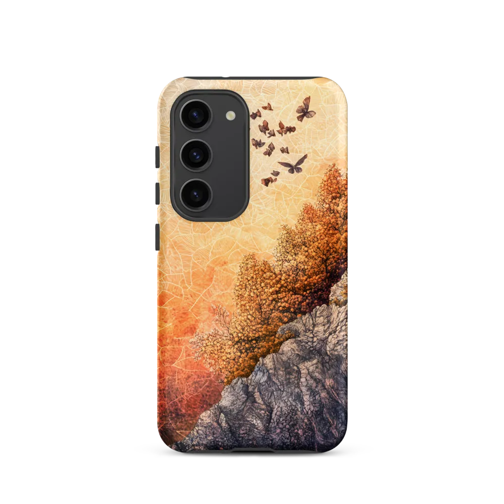Fluttering Dreams of Serenity | Phone Case |  S23 | Tough Case | Matte