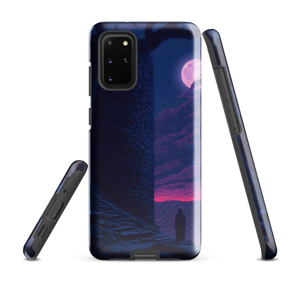Moonlit Solitude | Phone Case |  S20 Plus | Tough Case | Glossy