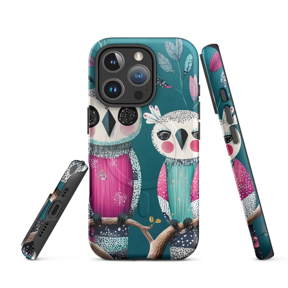 Whimsical Duo: A Celebration of Nature and Color