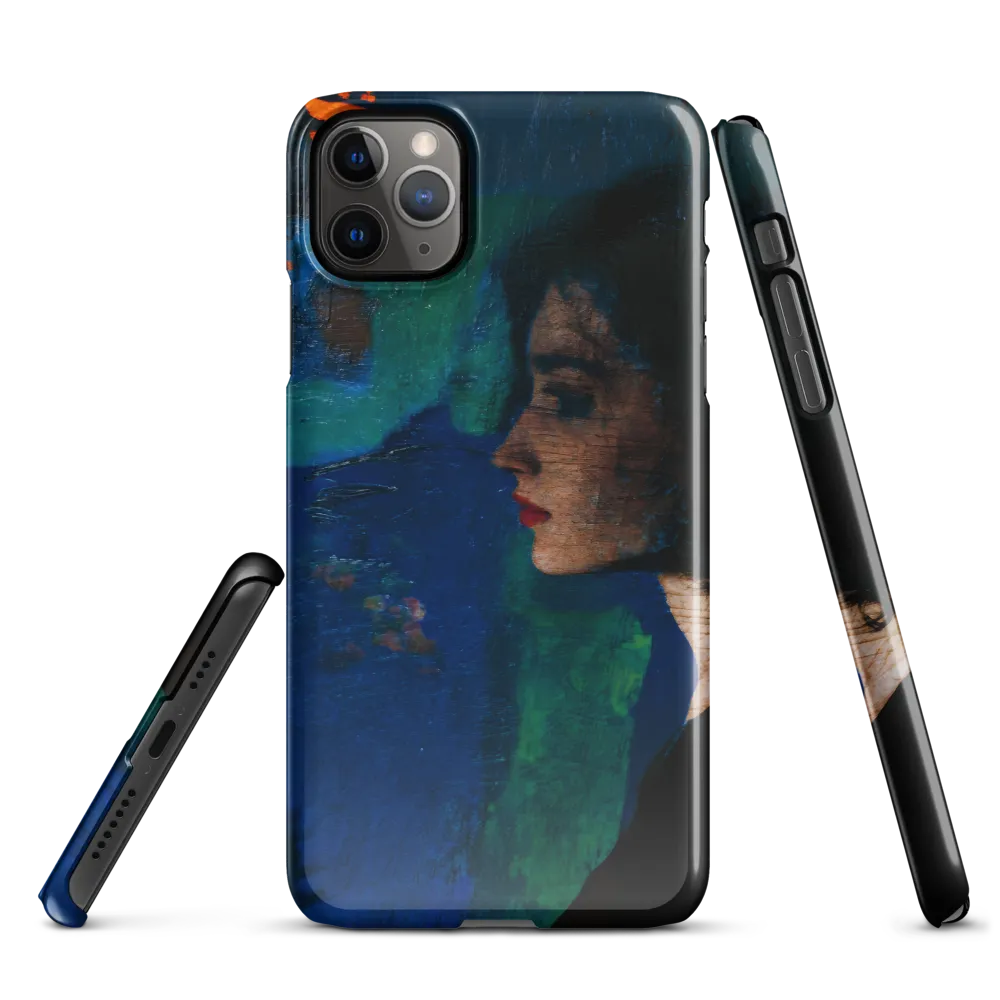 Contemplation in Blue | Phone Case |  11 Pro Max | Snap Case | Glossy