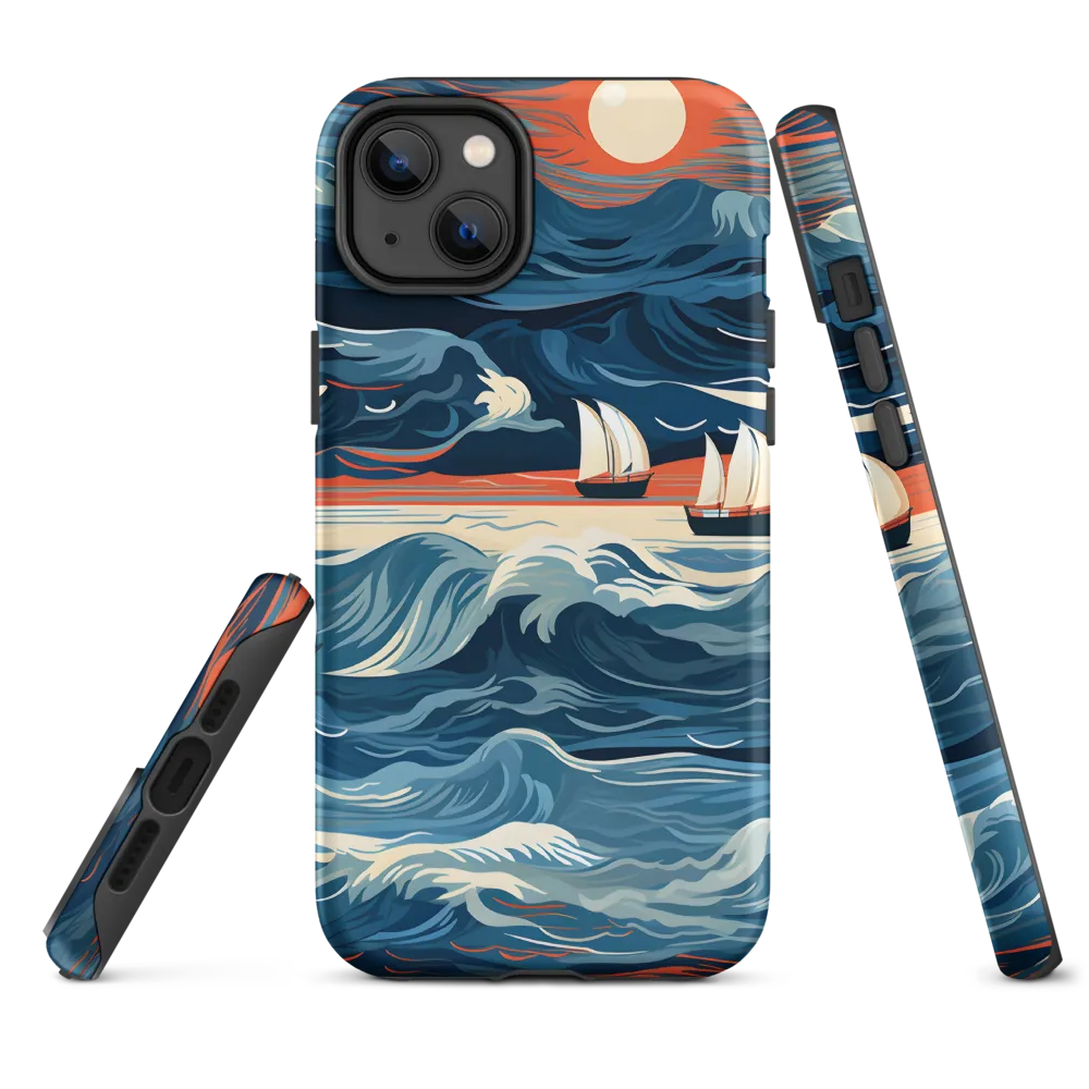 Ocean Whispers: A Voyage at Dusk
