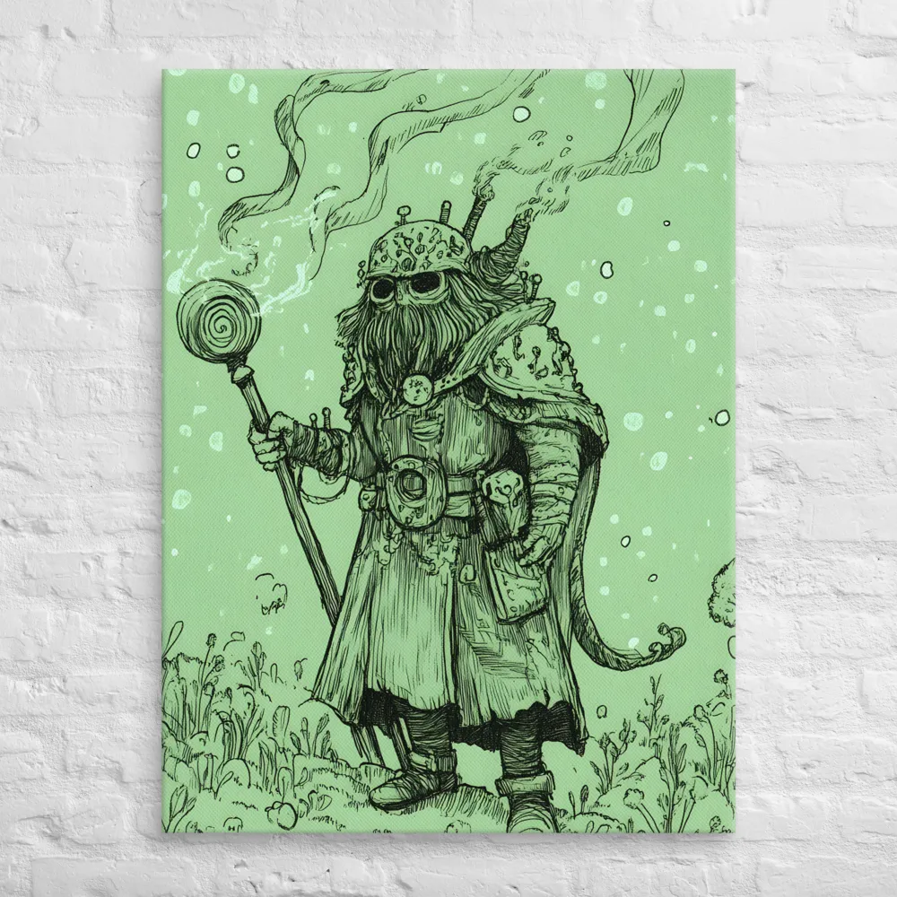 The Enigmatic Wizard | Canvas | 30″×40″