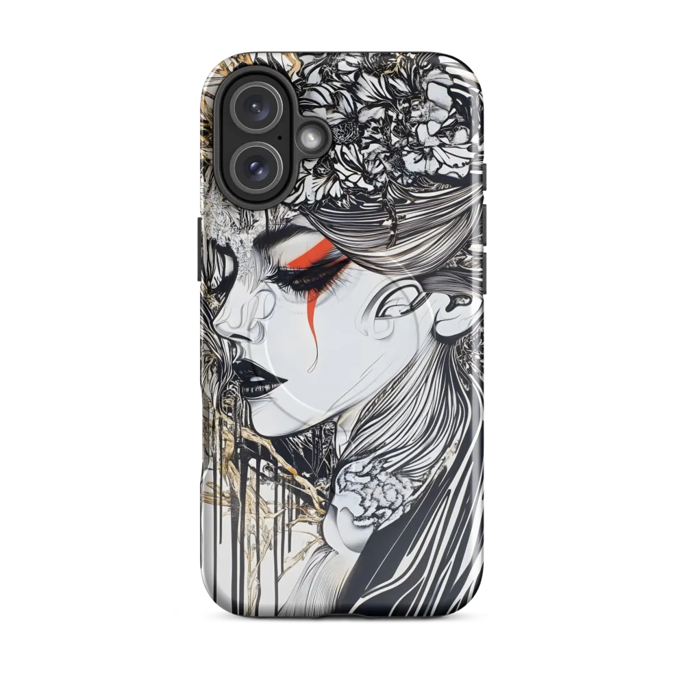 Veiled Mystique | Phone Case |  16 Plus | MagSafe® Tough Case | Glossy