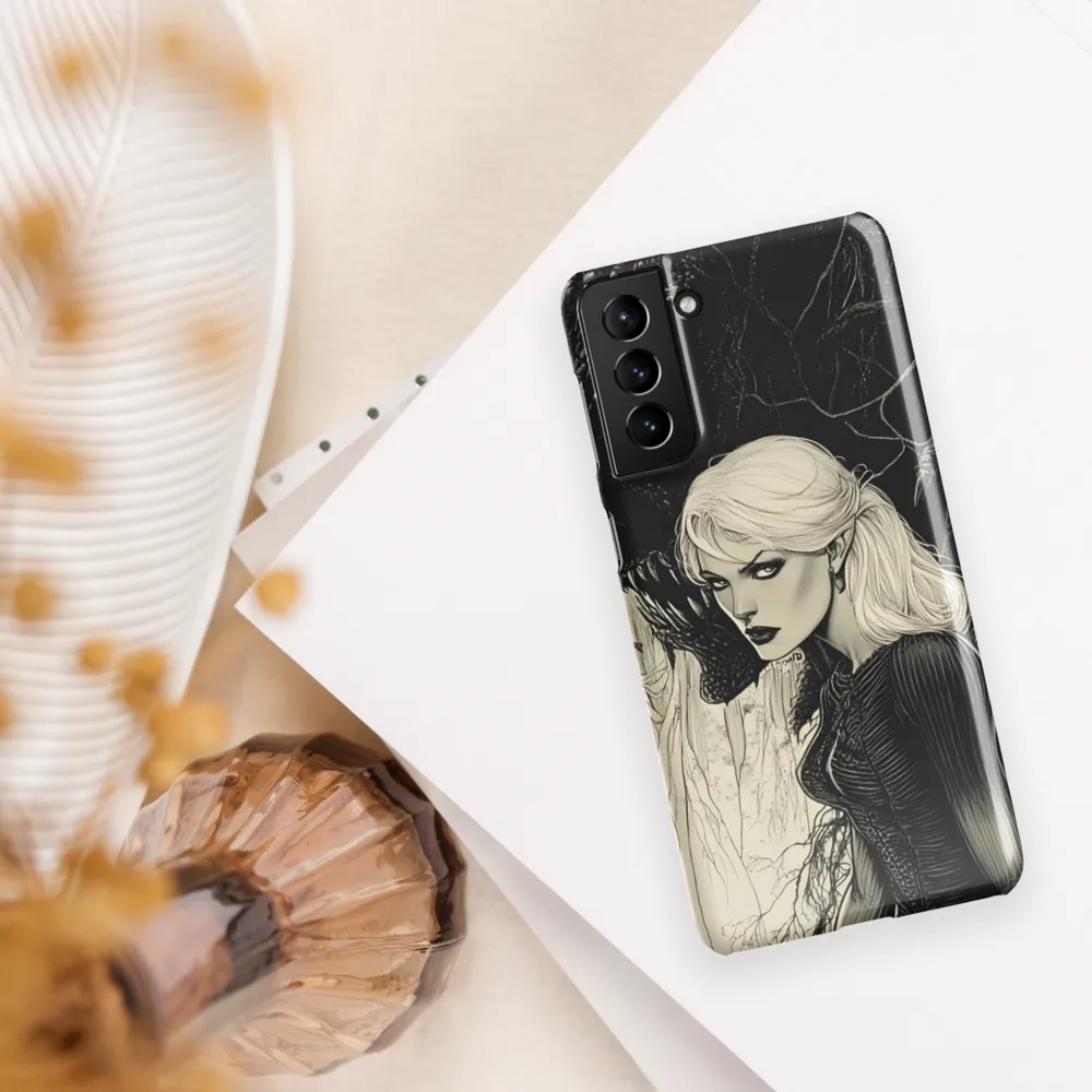 Confrontation in Shadows | Phone Case |  S21 Plus | Snap Case | Glossy