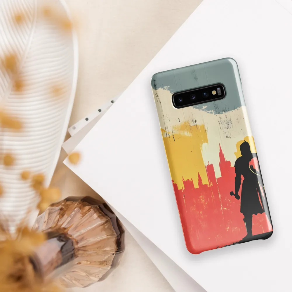 Hero in the Urban Dawn | Phone Case |  S10 Plus | Snap Case | Glossy