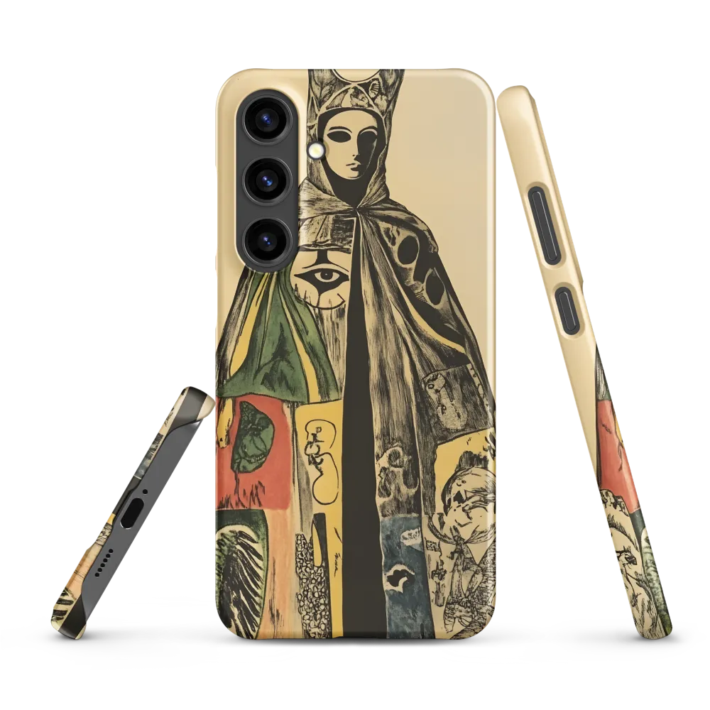 Mystical Cloak of Symbols | Phone Case |  S24 Plus | Snap Case | Matte