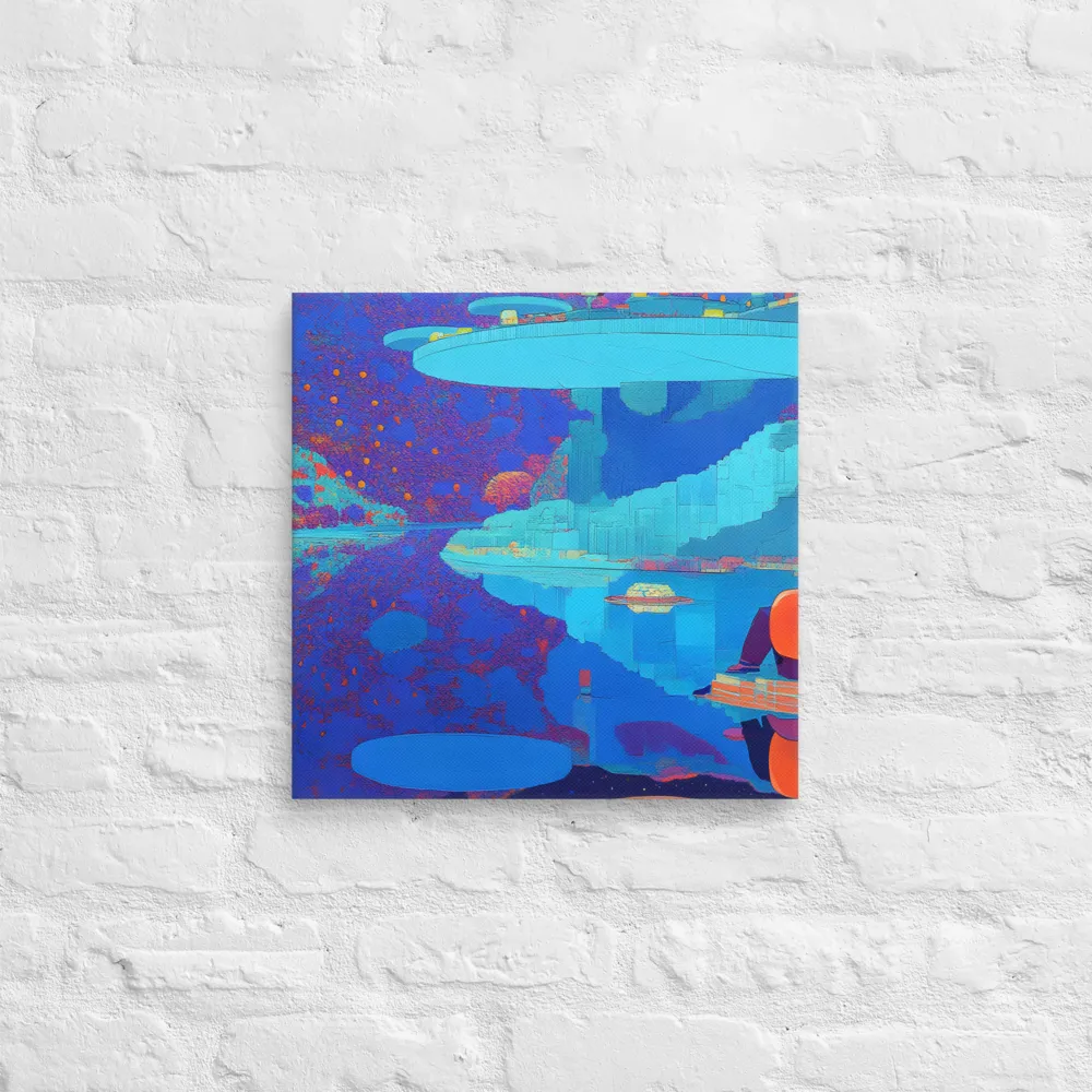 Reflections of Serenity | Canvas | 16″×16″