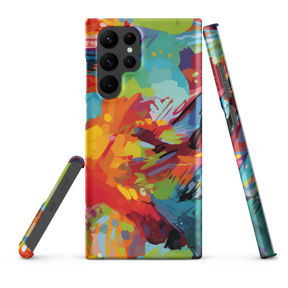 Colorful Lizard: An Abstract Adventure | Phone Case |  S22 Ultra | Snap Case | Matte