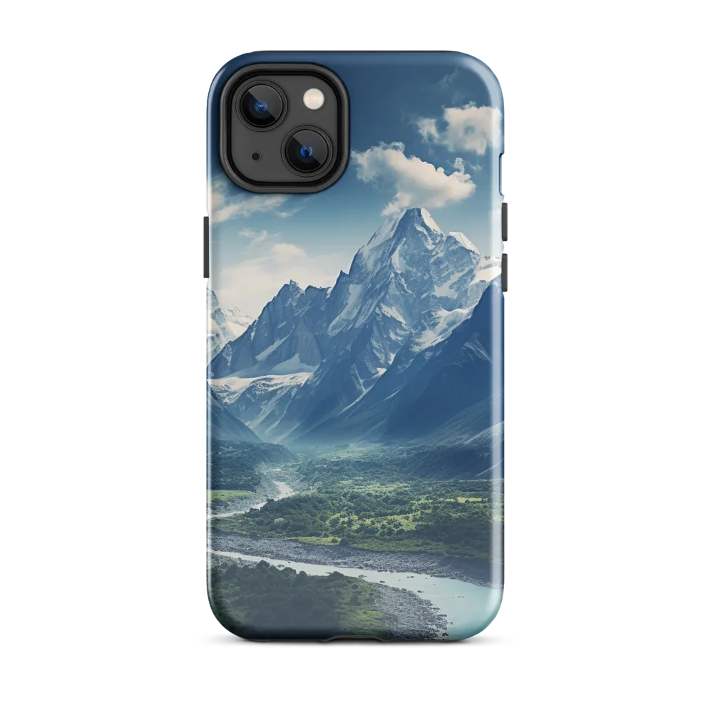 Majestic Serenity: A Landscape of Mountains and Rivers