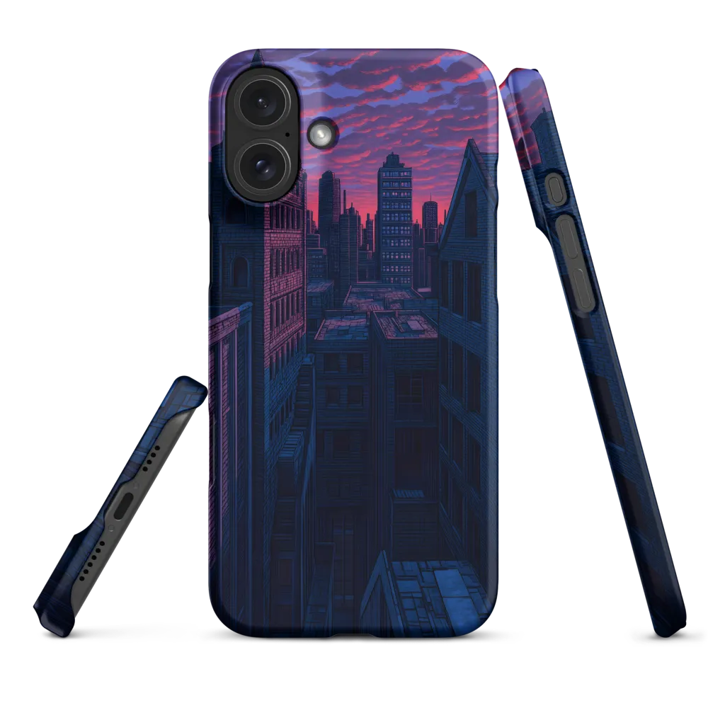 City of Secrets at Dusk | Phone Case |  16 Plus | Snap Case | Matte