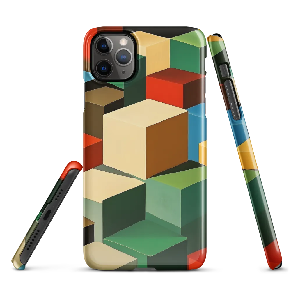 Colorful Geometric Harmony | Phone Case |  11 Pro Max | Snap Case | Glossy