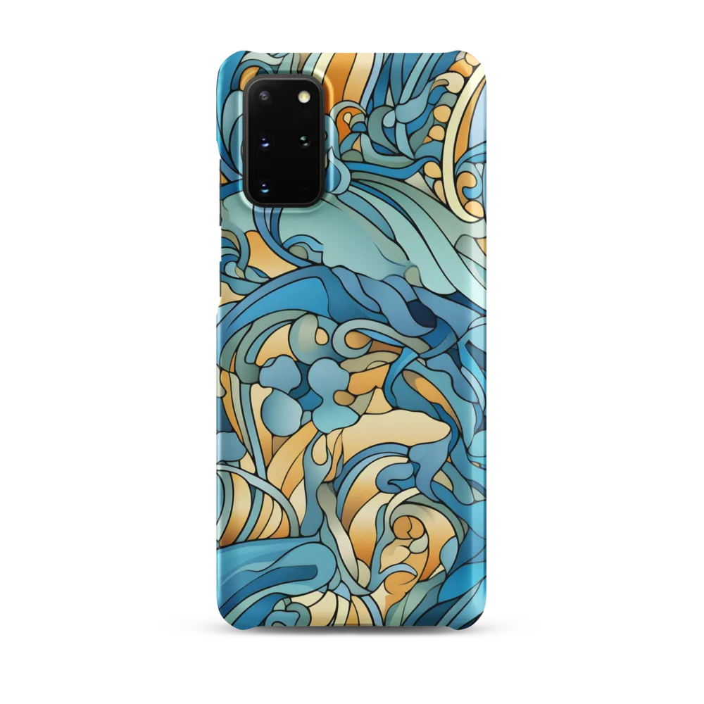 Dancing Waves of the Ocean | Phone Case |  S20 Plus | Snap Case | Matte