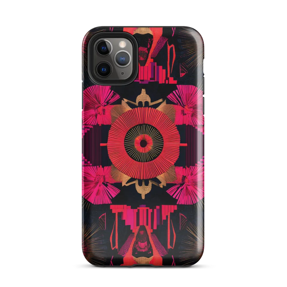 Dynamic Geometric Symphony | Phone Case |  11 Pro Max | Tough Case | Glossy