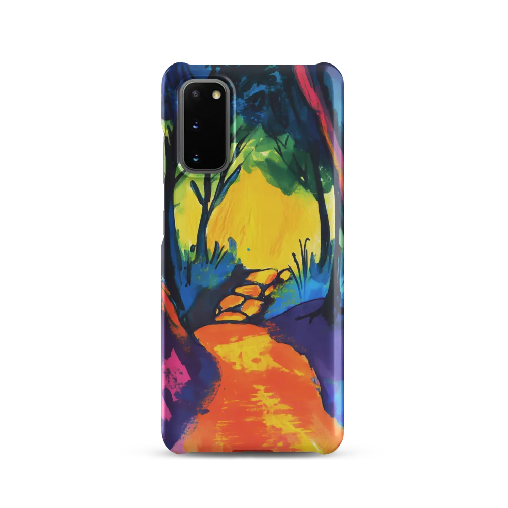Path Through a Vibrant Forest