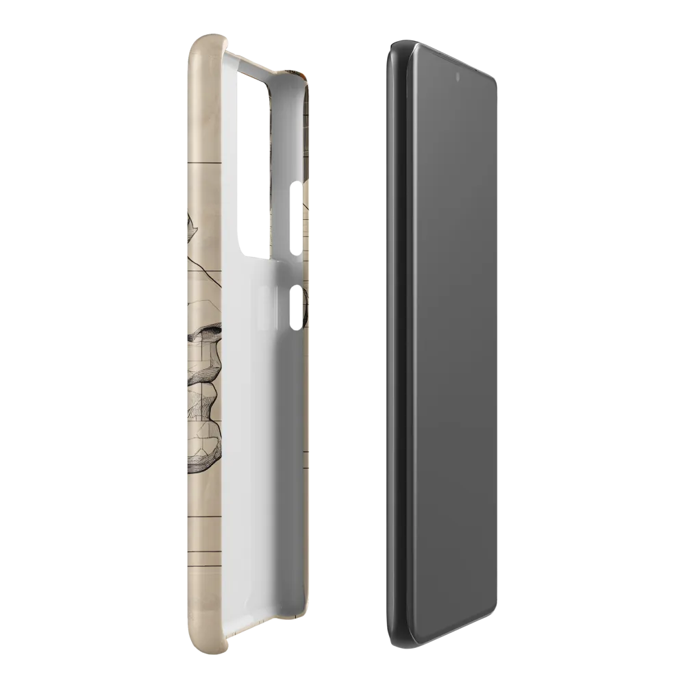 Geometric Reverie | Phone Case |  S21 Ultra | Snap Case | Matte