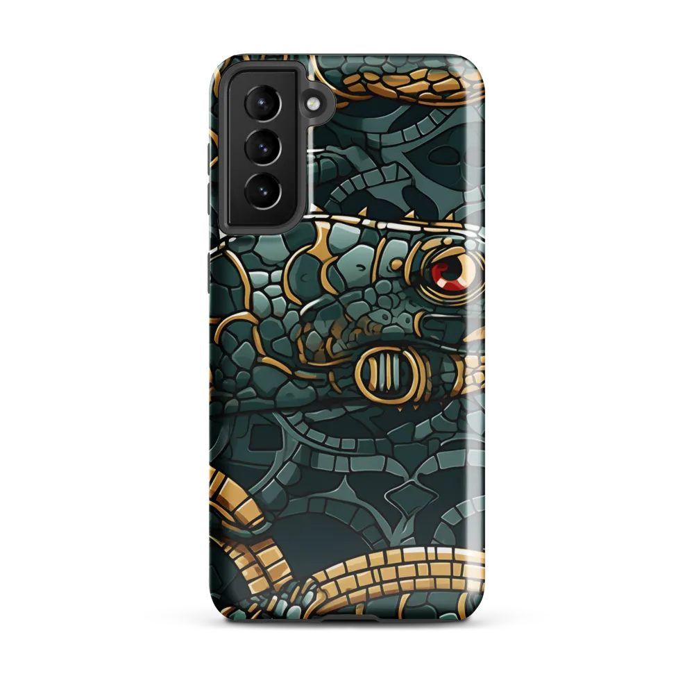 Lizards of Abstraction | Phone Case |  S21 Plus | Tough Case | Glossy