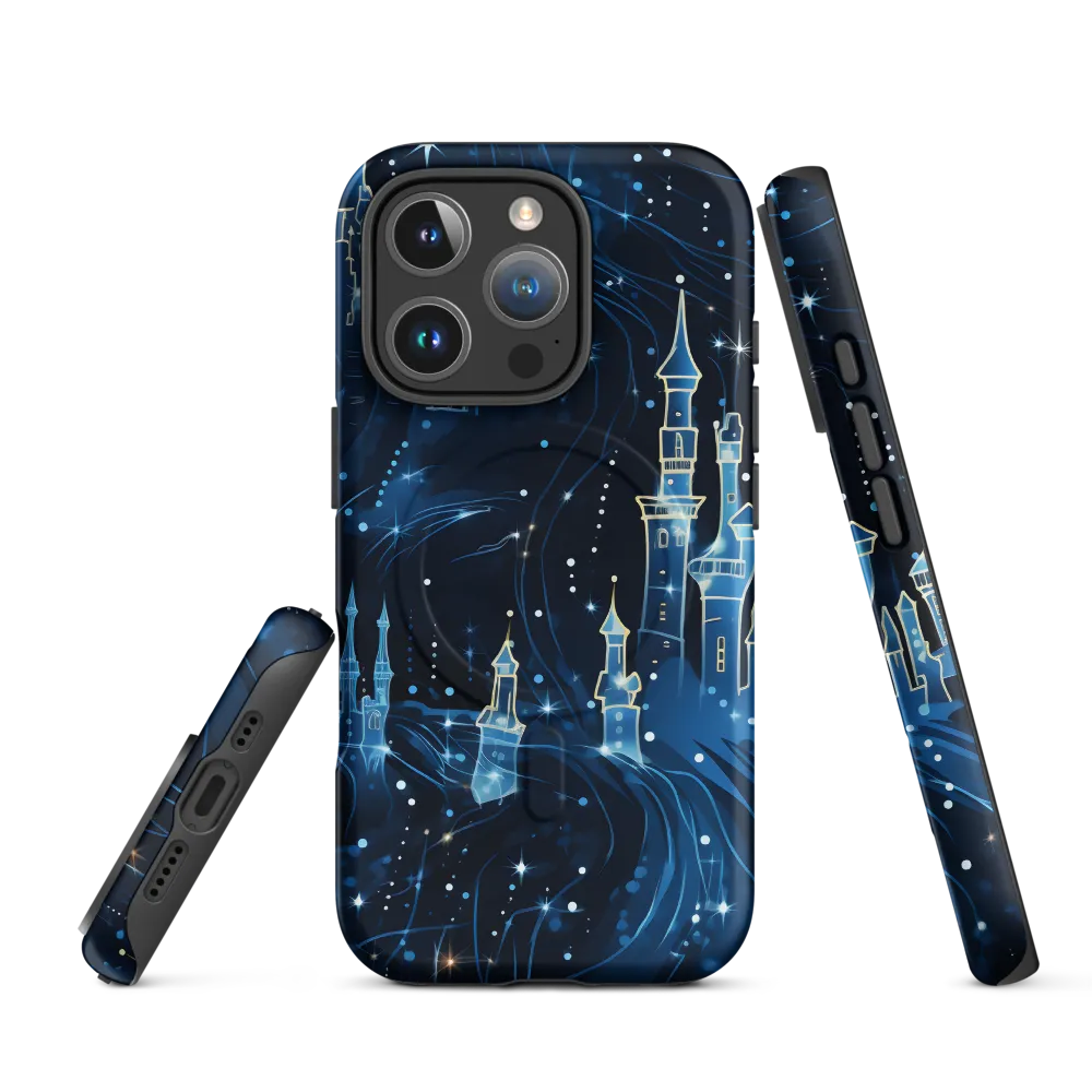 Dreamy Castles in a Starry Sky | Phone Case |  16 Pro | MagSafe® Tough Case | Matte