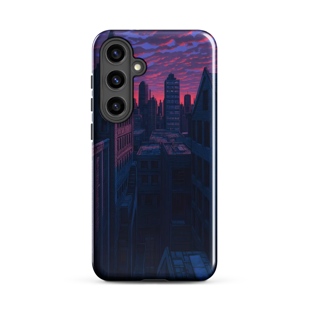 City of Secrets at Dusk | Phone Case |  S24 Plus | Tough Case | Glossy