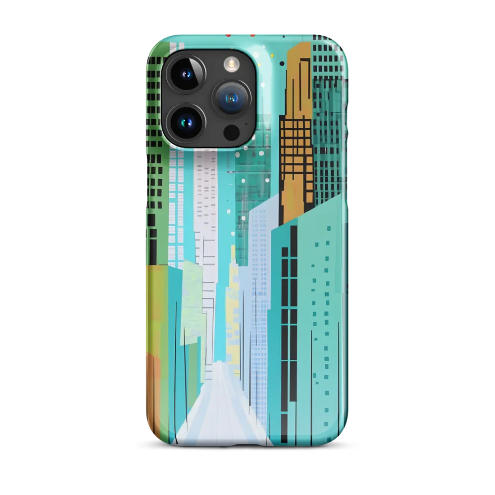 Urban Symphony in Turquoise