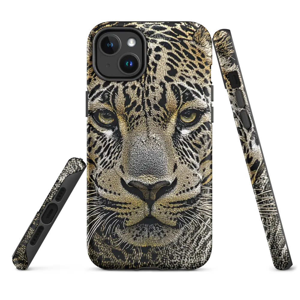 The Majestic Gaze: Portrait of a Leopard