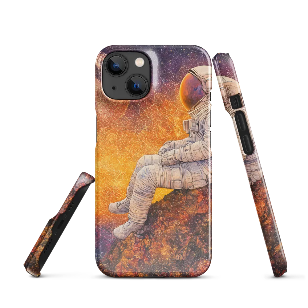 Cosmic Contemplation | Phone Case |  14 | Snap Case | Glossy