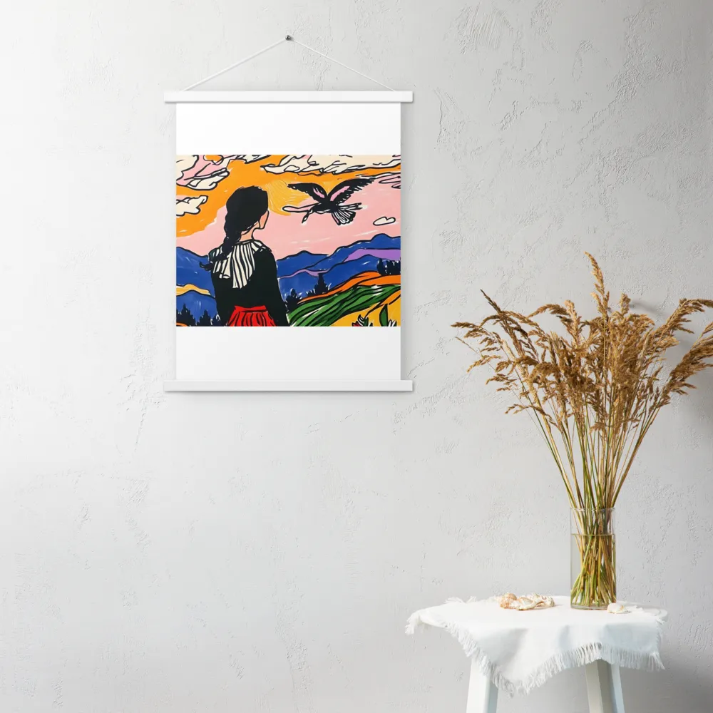 A Journey into Freedom | Poster With White Wood Hanger | 18″×24″