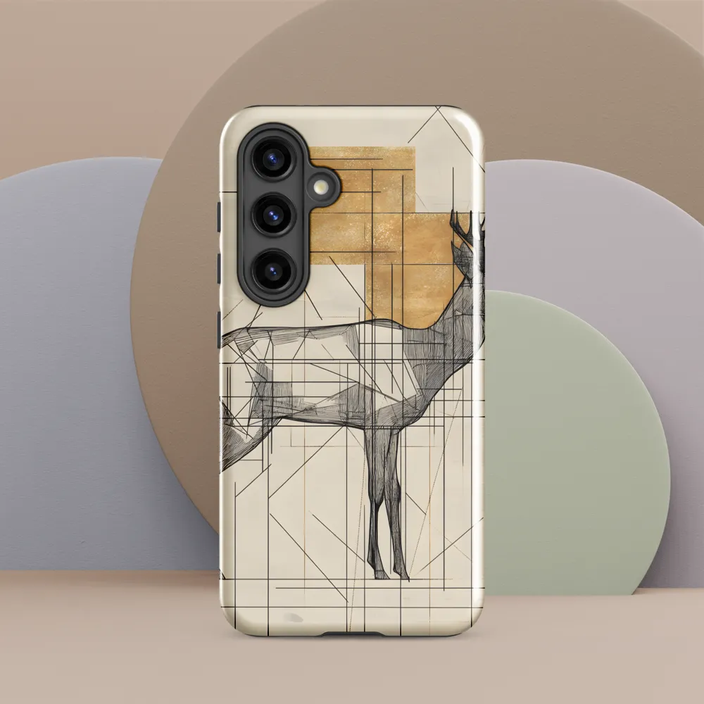 Geometric Elegance: The Majestic Deer