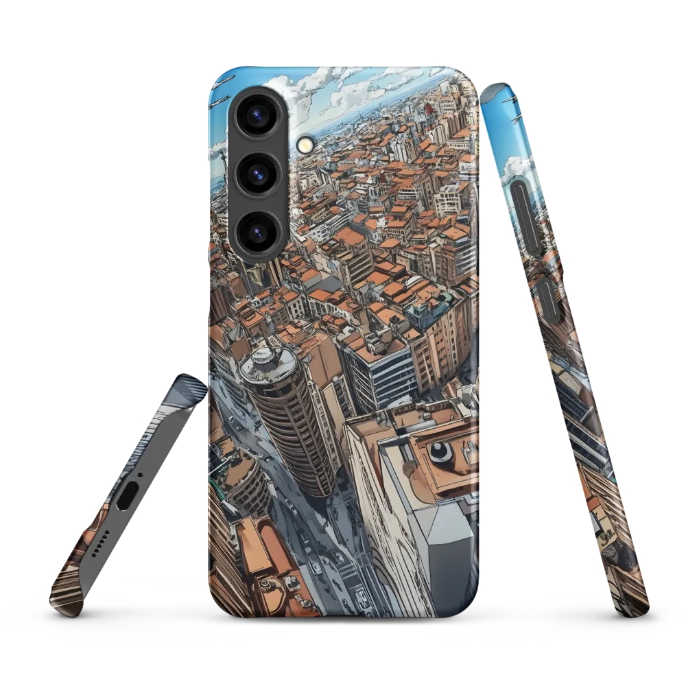Aerial Symphony of Urban Life
