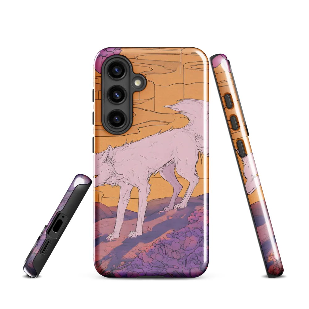 Whispers of the Violet Dawn | Phone Case |  S24 | Tough Case | Glossy