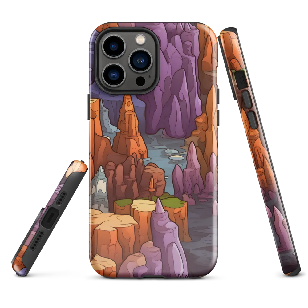 Vibrant Rockscape: A Digital Odyssey
