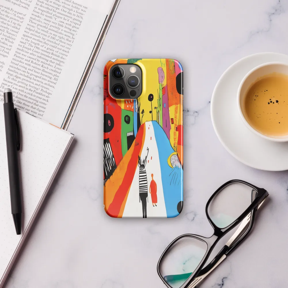 Vibrant Urban Journey | Phone Case |  12 Pro Max | Snap Case | Glossy