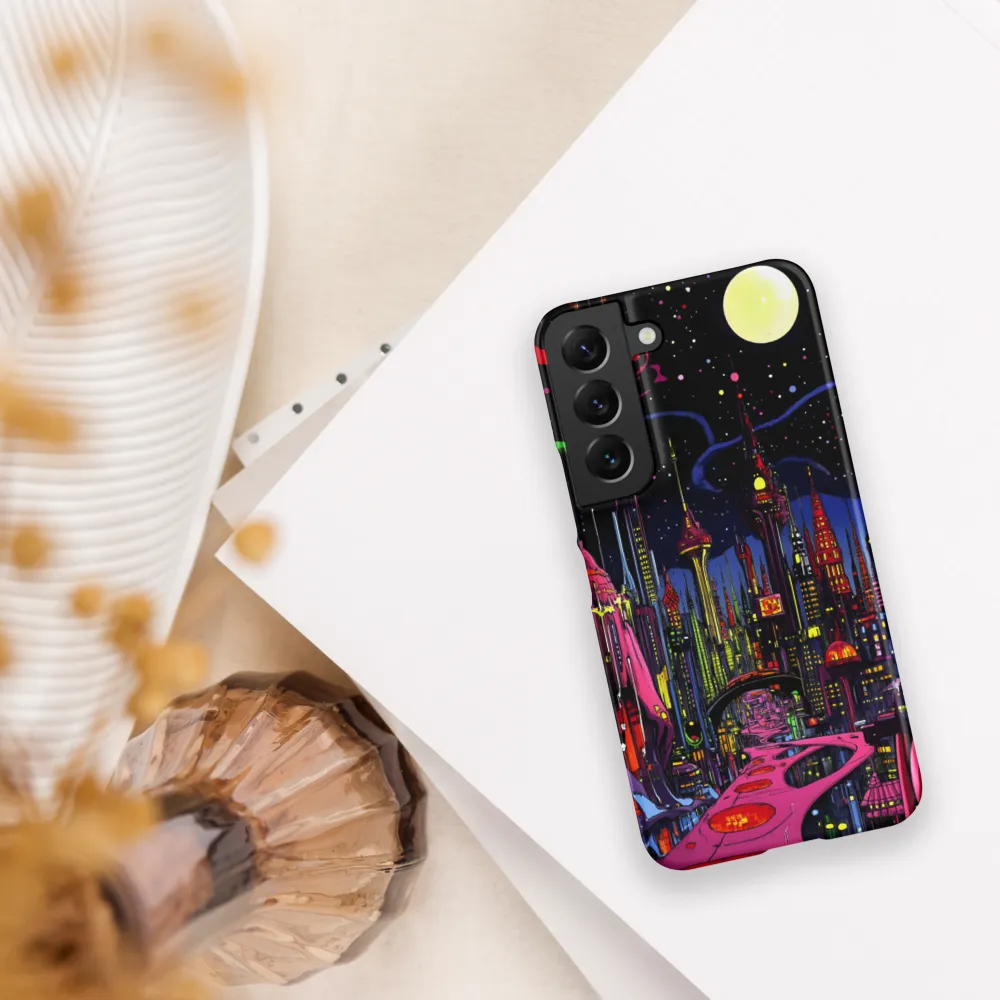 Neon Dreams of a Futuristic City