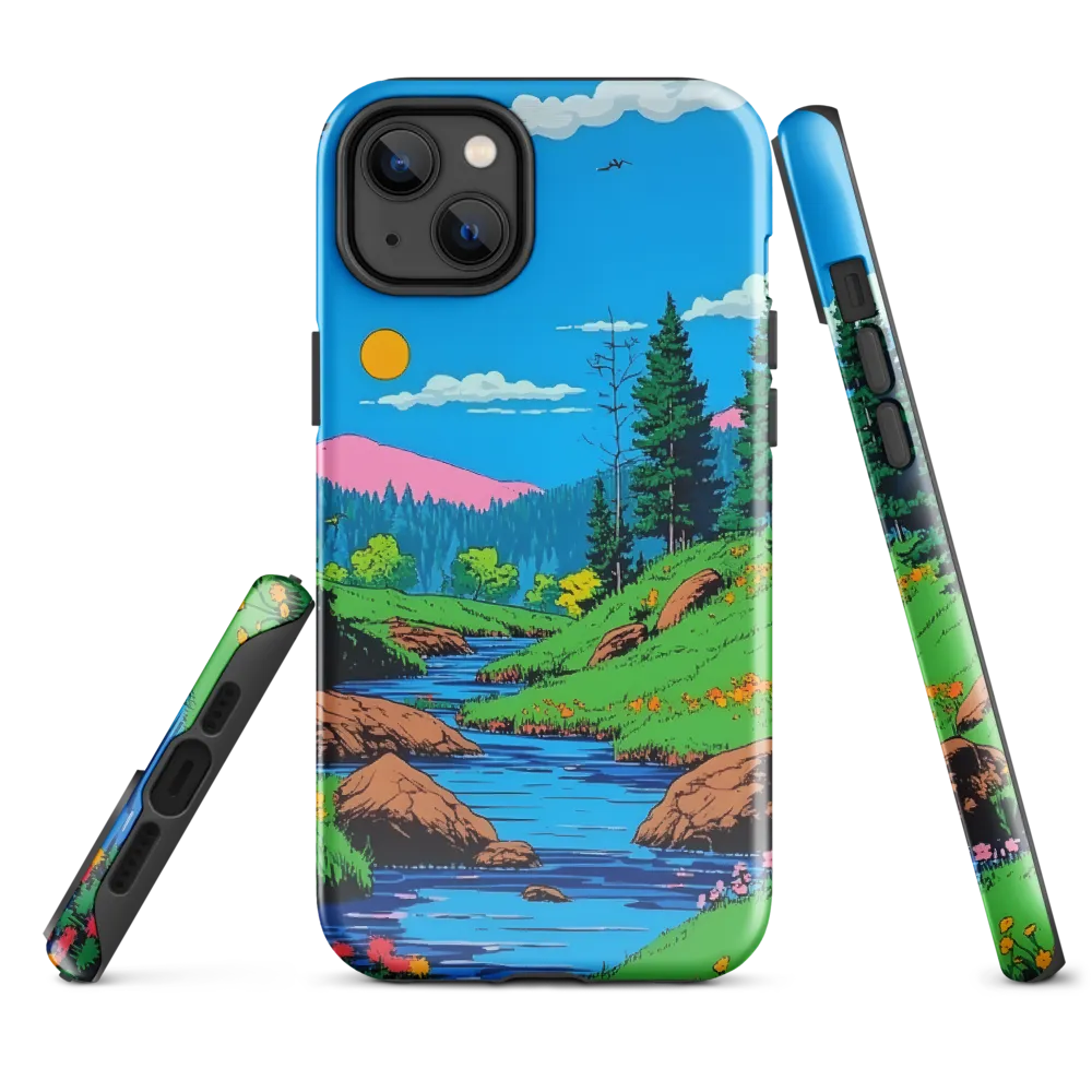 Serenity in Nature | Phone Case |  14 Plus | Tough Case | Glossy