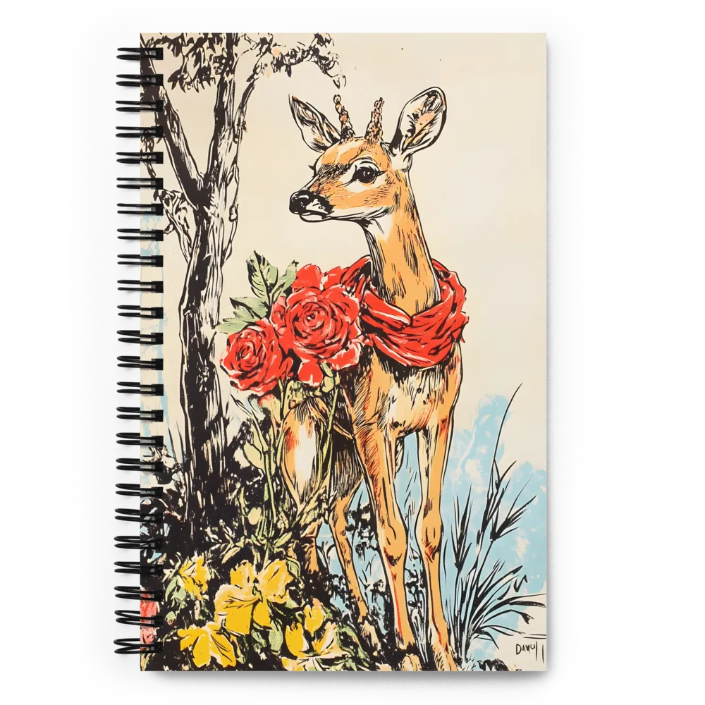 Whimsical Grace of the Forest | Spiral Notebook