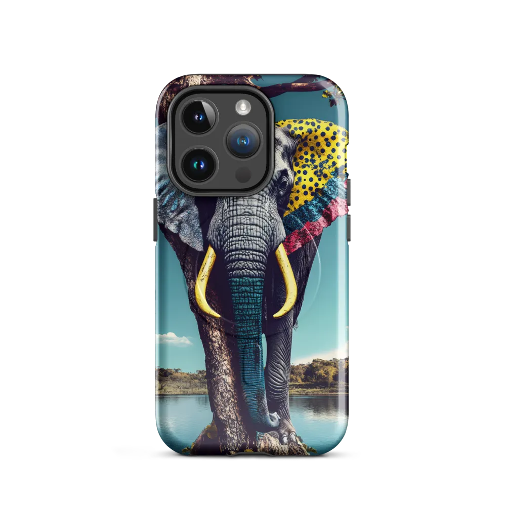 Playful Elegance: The Surreal Elephant