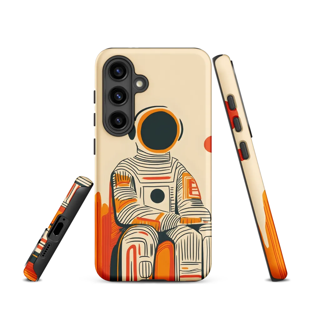 Contemplation of the Stars | Phone Case |  S24 | Tough Case | Matte