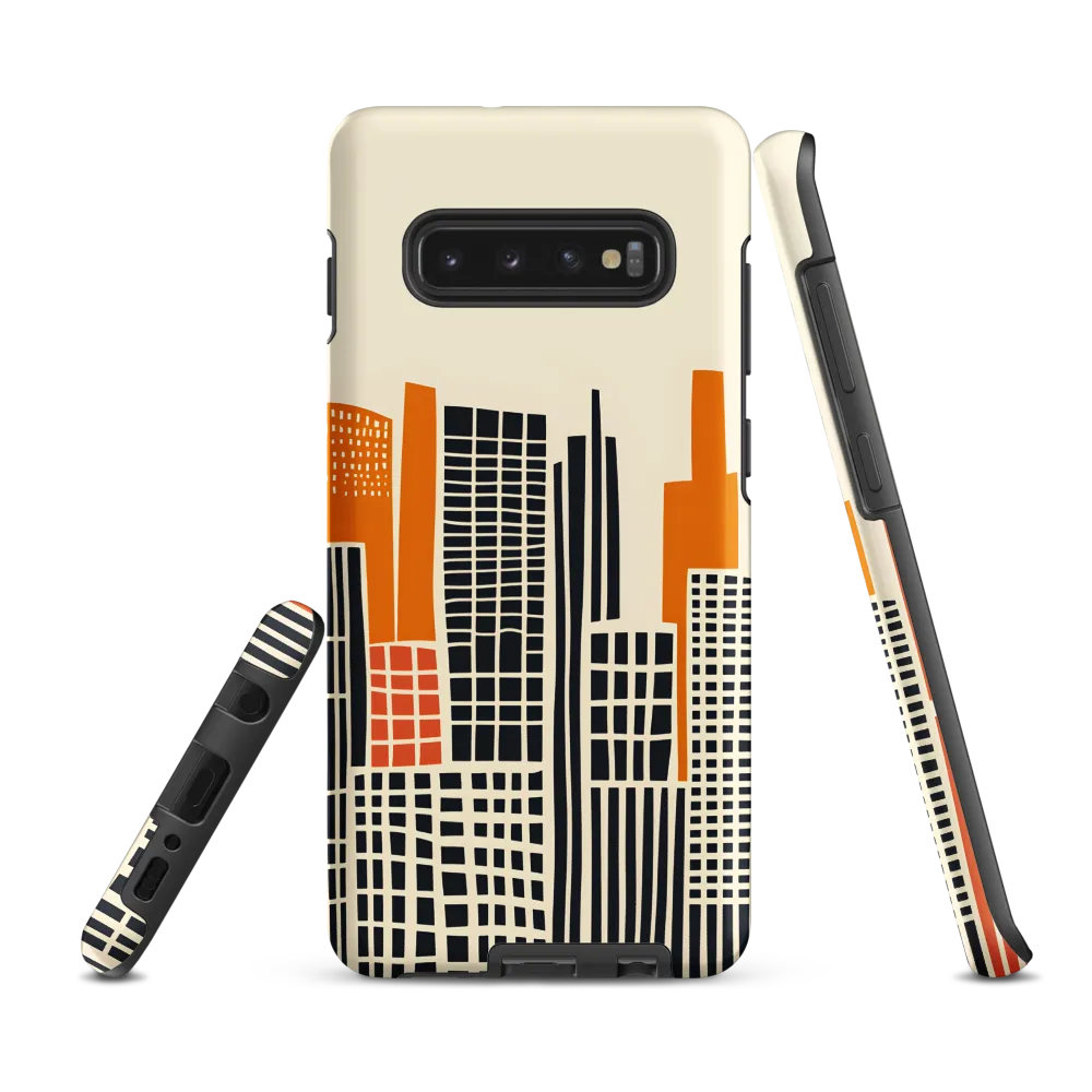 Urban Rhythms: A Graphic Cityscape