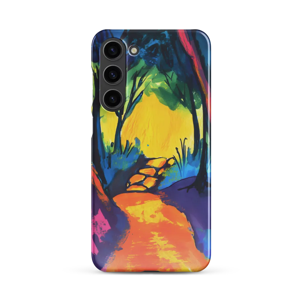 Path Through a Vibrant Forest
