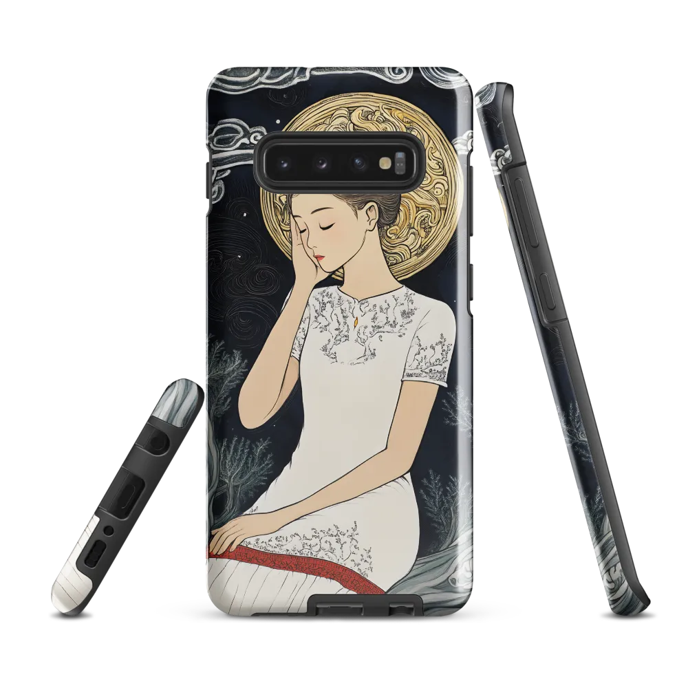 Reflections Under the Moon | Phone Case |  S10 Plus | Tough Case | Glossy