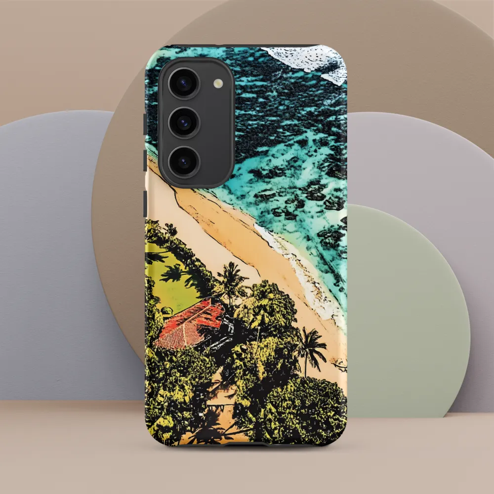 Aerial Serenity: Coastal Escape