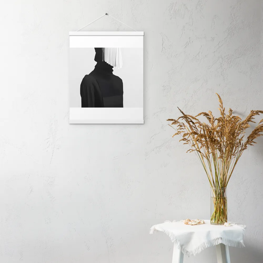 Veil of Mystery | Poster With White Wood Hanger | 16″×20″