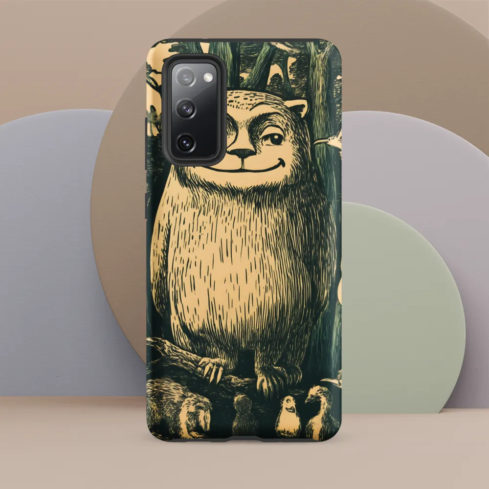 Forest Guardian: A Whimsical Encounter