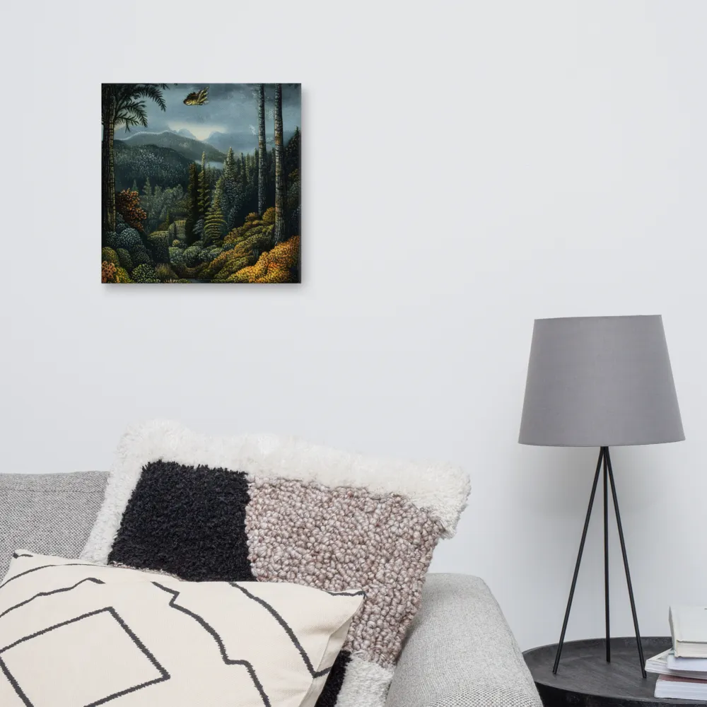 Whispers of the Enchanted Forest | Canvas | 16″×16″