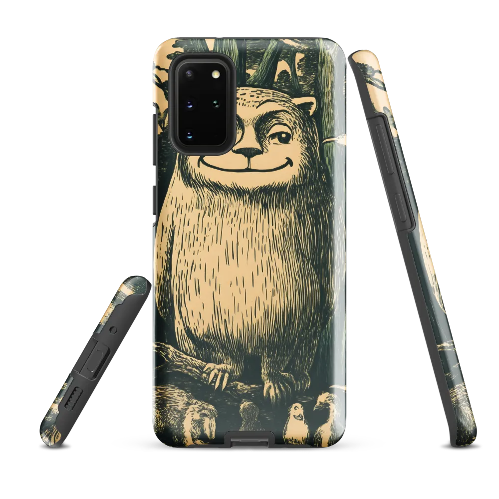 Forest Guardian: A Whimsical Encounter