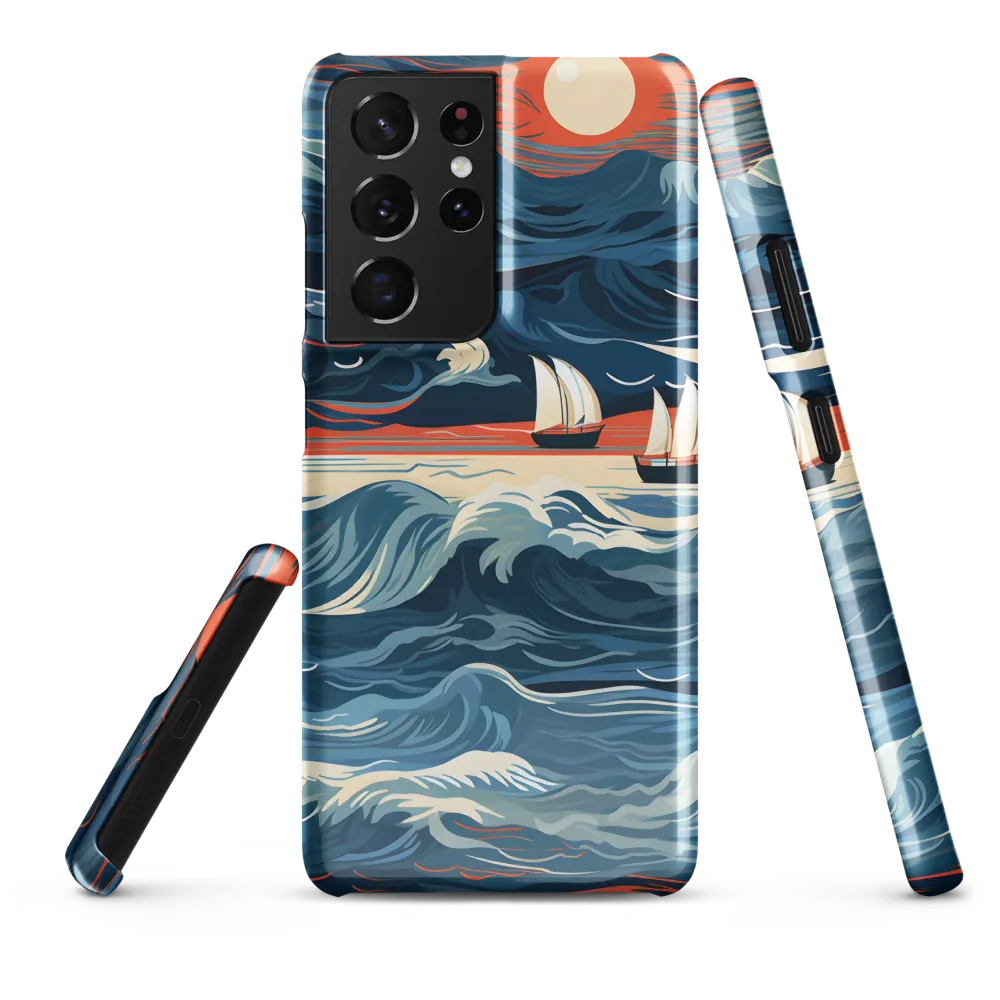 Ocean Whispers: A Voyage at Dusk