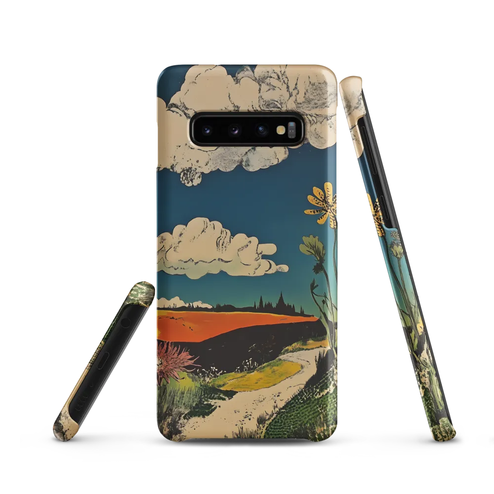 Surreal Blooming Landscape